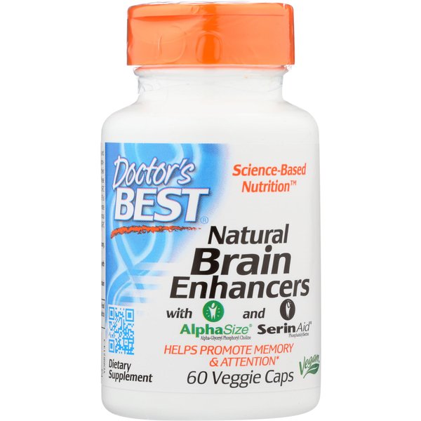 Doctors Best Natural Brain Enhancers, 60 CT