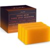 VALITIC Kojic Acid Dark Spot Remover Soap Bars with Vitamin C, Retinol, Collagen, Turmeric - Original Japanese Complex Infused with Hyaluronic Acid, Vitamin E, Shea Butter, Castile Olive Oil (3 Pack)