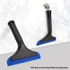 Gomake Small Silicone Squeegee Window Shower Squeegee Tool,Auto Water Blade for Car Windshield, Window, Mirror, Glass Door,Bathroom