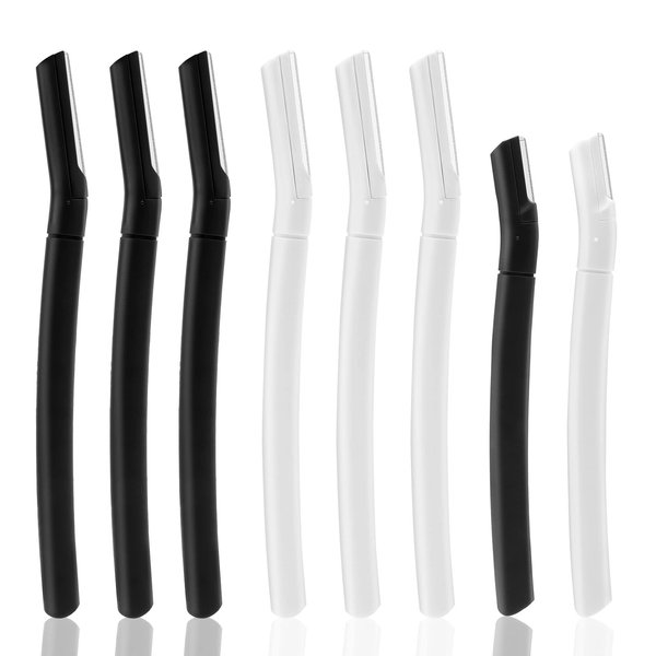 Sunuly Eyebrow Razor, Face Razors for Women Facial Hair, Eyebrow Shaver(8 Count), Peach Fuzz Removal, Dermaplaner to Exfoliate and Refresh the Skin