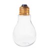 Creative Hobbies® Clear Fillable Plastic Light Bulbs – DIY Crafts, Party Favors & Wedding Decor – Standable Design | 24 Pack