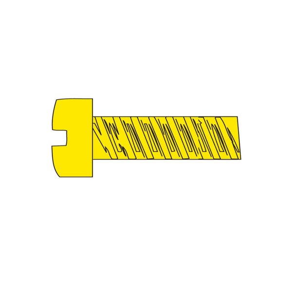 1-72 3/8" Fillister Head Machine Screw (5)