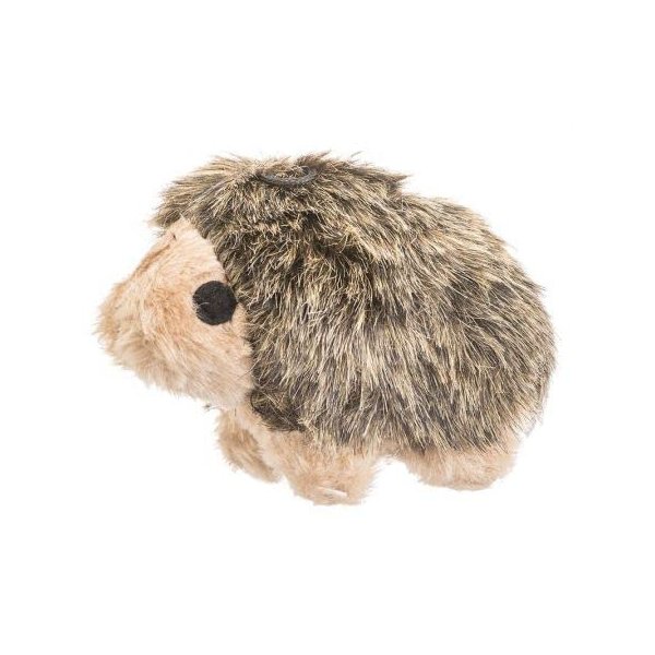 Aspen Pet Multicolored Hedgehog Plush Hedgehog Dog Toy Medium