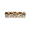 Rock & Ruddle Wide Tooth Comb. Perfect for Detangling Wet Hair and Applying Hair Color (Leopard)