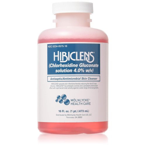 Hibiclens Antiseptic / Antimicrobial Skin Cleanser 16 oz. Liquid NonSterile Pump Bottle 1 Each 57516