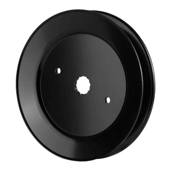 UP2WIN Spindle Pulley 153535 Mower Deck Pulley Compatible with Craftsman Mower Craftsman LT1000 LT2000 Husq Z254 2548 Poulan Pro Sears Riding Lawn Mower Tractor with 42" 48" 54" Deck, Replace 173436