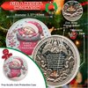 Baby's First Christmas Gift Cute Baby Girl Christmas Coin Angel's Blessing Christmas Commemorative Coin Christmas Tree Decoration Christmas Ornaments First Christmas Gift for Baby