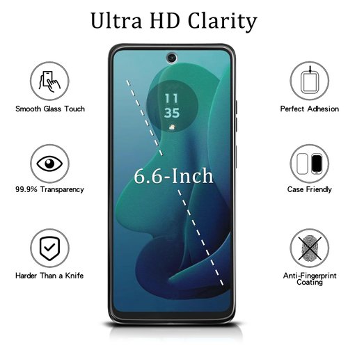 MAYtobe [2-Pack Specially Designed for Motorola Moto G 5G (2024) Screen Protector Tempered Glass, No Bubbles, Anti Scratch, Easy to Install