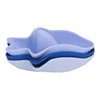 macoam Little Sharks Bath Toy Set | 3-Piece Bathtub Toy Set for Babies & Infants | Baby Sensory Toys | Shark Toys for Toddler (Blue)