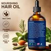 Nexon Botanics Amla Rosemary Hair Oil 4 fl Oz - Nourishing Rosemary Oil for Hair Growth - Mint, Castor, Tea Tree - Hair Growth Oil for Damaged Hair, Curly Hair, Frizzy Hair, Dry Scalp - Men, Women