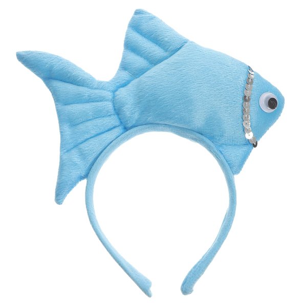 Alasum Animal Headgear Ocean Life Hairband Party Hair Accessory Hair Ties Kids Ladies Headbands Fish Hat Christmas Decor Halloween Decor Fish Hair Hoop Hair Bundle Clothing Fabric Child