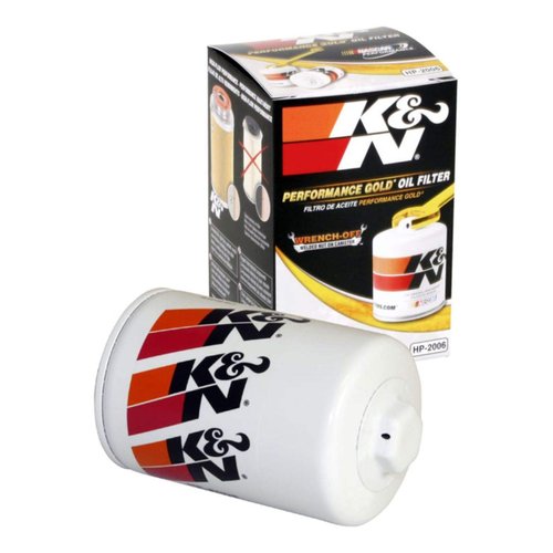 K&N Premium Oil Filter: Protects your Engine: Compatible with Select CHEVROLET/GMC/ BUICK/CADILLAC Vehicle Models (See Product Description for Full List of Compatible Vehicles), HP-2006