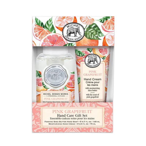 Michel Design Works Handcare Gift Set, Pink Grapefruit