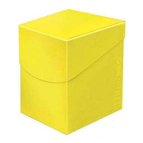 Ultra Pro 85690 Eclipse Pro 100+ Deck Box, Lemon Yellow