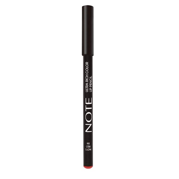 NOTE Cosmetics Ultra Rich Color Lip Pencil, No. 06, 0.04 Ounce