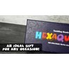Hexaquest: Strategic Trivia Board Game - 1500 Questions, 6 Categories, 65 Hexagon Tiles, Luxury Bag - Quick to Learn