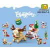 2023 Christmas Building Blocks Toys for Kids and Adult 6 in 1 Christmas Building Blocks Sets, for Boys and Girls(296PCS)