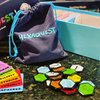 Hexaquest: Strategic Trivia Board Game - 1500 Questions, 6 Categories, 65 Hexagon Tiles, Luxury Bag - Quick to Learn