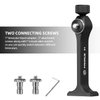 Fanaue Aluminum Binocular Tripod Adapter Quick Release,Detachable Universal Binocular Mount Accessories with 1/4-20 Inch Threading,Compatible with Arca Swiss and 1/4 Thread Head