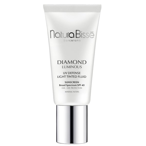Natura Bissé Diamond Luminous Tinted SPF 40 | Broad Spectrum Tinted Sunscreen | Protects, Brightens & Corrects | Adapts to most skin tones, 1 Oz