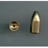 S & J's TACKLE BOX 1/2oz Brass Bullet SINKERS, 10 PER Pack