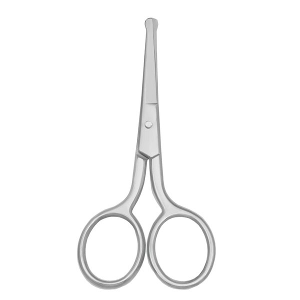 Motanar Safety Hair Scissors – Stainless Steel Blunt Tip Scissor for Hair Cutting – Professional Grooming for Eyebrows, Nose, Moustache, Beard