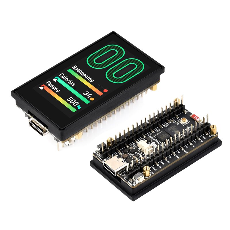 ESP32-S3 1.9inch Touch LCD Display Development Board, 170x320 Pixels ...
