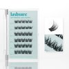 Lashsure Self Adhesive Eyelash Clusters Kit - Natural Black, Reusable False Eyelashes Kit for Women, Easy to Apply, Lightweight & Natural Looking (MF10-2)