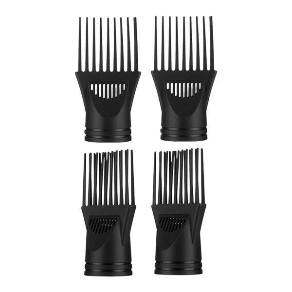 NOLITOY 4pcs Hair Dryer Comb, Universal Blow Dryer Comb Attachment Hair Styling Accessories for Barber Shop