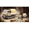 General Jim's WW2 Armored Vehicle Building Block Set - RSO/01 Track Tracker & 37mm Anti-Tank Set - 606 Pieces