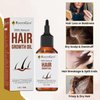 RootsGro 100% Natural Hair Oil Blend of 30 Oils, Rosemary Oil, Olive Oil, Jojoba Oil & More- Strengthens and Nourishes Hair Scalp | 4 ounce