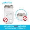 Jarware - 82654 Jarware Stainless Steel Citrus Juicer Lid for Mason Jars, Wide-Mouth, Metallic