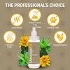 Massage Oil by Massage FX - 100% Pure Sweet Almond & Sunflower Seed Oil - Vitamin E - Ivy, Arnica & Aloe - Unscented - Perfect for a Full Body Massage, Maximum Friction - Paraben Free - 8 Ounces Pump