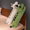 FEEZUSH Dragon Plush Pillow - Dragon Stuffed Animal - 35 Inch Dragon Long Plush Pillow - Birthday Christmas Valentine’s Day Gift for Kids Boys Girls (Green)