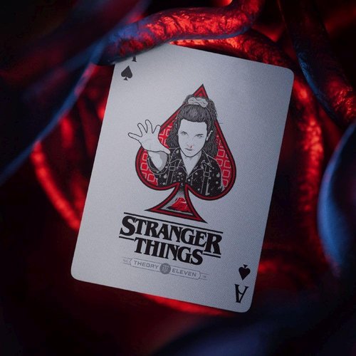 theory11 Stranger Things Premium Playing Cards, Poker Size Standard Index
