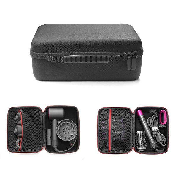 Buwico Hard Travel Case Carrying Case Shockprrof Storage Bag Holder Universal Organizer for Dyson Supersonic Hair Dryer HD01 HD03 for Dyson Airwrap Styler, Travel Case for Shark HD430 Flexstyle