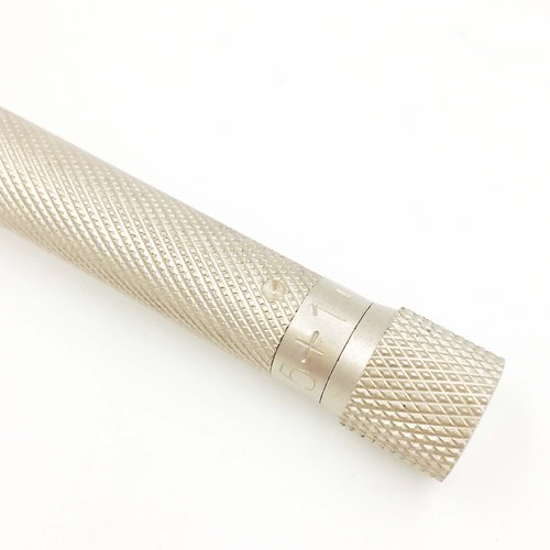 The Parker Variant ADJUSTABLE Double Edge Safety Razor, Customize your Shave with a Turn of the Dial from Mild to Aggressive - 5 Blades Included (SATIN CHROME)