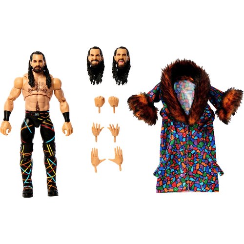 Mattel WWE Seth Rollins Ultimate Edition Action Figure with Interchangeable Accessories, Articulation & Life-Like Detail, 6-inch