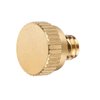 homenote 10 Pack Brass Misting Nozzle Plug for Outdoor Cooling System