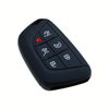 REPROTECTING Silicone Rubber Key Fob Cover Compatible with Cadillac Escalade Escalade ESV (Black/Black, 6 Buttons)