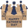 Big Dot of Happiness My Dad is Rad - Treat Box Party Favors - Father’s Day Party Goodie Gable Boxes - Set of 12