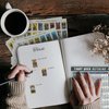 Joyppy Tarot Stickers for Journaling - 336 PCS Mini Tarot Card Stickers for Beginners - 1.25" x 0.78" - Tarot Journal Stickers Based on Rider Waite Tarot Deck, Tarot Cheat Sheet Included