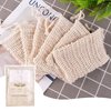6 Pack Soap Exfoliating Bag Natural Soap Saver,Soap Savers for Bar Soap,Natural Sisal Fiber Soap Bags for Foaming and Drying The Soap,Organic Soap Bag for Shower Bath