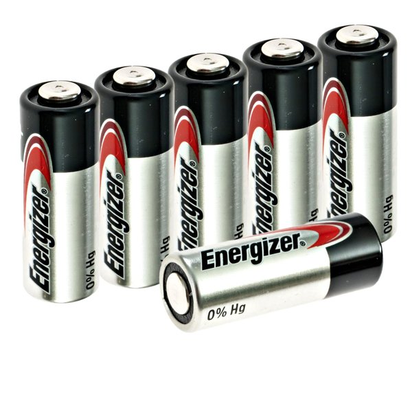Synergy Digital A23 Batteries, Compatible with GP 23A Replacement, (Alkaline, 12V, 33 mAh), Combo-Pack Includes: 6 x A23 Batteries