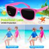 OCTERIC 24 Pcs Kids Sunglasses Bulk, Party Favors for Boys and Girls Age 3-8, Neon Sunglasses with UV400 Protection for Summer Beach Pool Party Birthday Graduation Classroom Prize Goody Bag Stuffers
