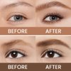 Kaely 2Pcs Medium Dark Brown Microblading Eyebrow Pen,4 Tip Magic Eyebrow Pencil,Magical Precise Waterproof Brow Pen,lapiz de cejas 3d Eye Brow Pencils for Women,Creates Natural Brows Makeup,01+02