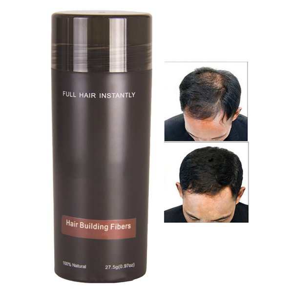 Dark Brown Hair Fiber, Hair Fibers For Thinning Hair, Hair Fibers For Thinning Hair For Women & Men, Hair Building Fibers For Fuller & Thicker Hair, Water Proof & Sweat Proof, Long Lasting