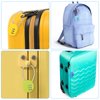 Combination Lock 3 Digit Gym Lock Waterproof Padlock Resettable Bag Luggage Gate Lock Outdoor Combination Fence Lock for School Locker Travel Toolbox Storage (Multi Color, 8 Pack)
