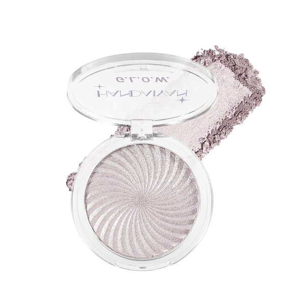 Kyannkara Highlighter Powder Body Shimmer Sparkle Face Brightening Highlighter Powder for Face Eyes Body Glow Makeup Glitter Body (Q02#)