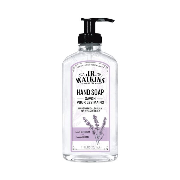 J.R. Watkins WT Hand Soap, Lavender, 10.8 fl oz (325 ml), Hand Wash, Stylish